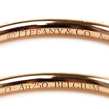 TIFFANY&Co. ティファニー K18PG ピンクゴールド メトロ フルサークル リング・指輪 ダイヤモンド 6.5号 0.9g レディース【中古】