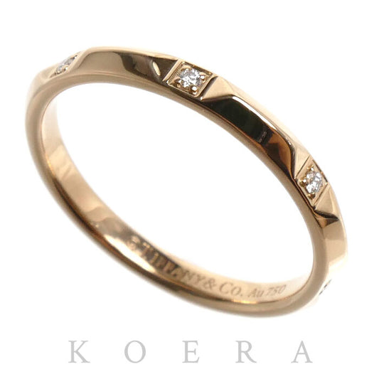 TIFFANY&Co. ティファニー K18PG ピンクゴールド トゥルー リング・指輪 67133927 21号 3.8g メンズ【中古】