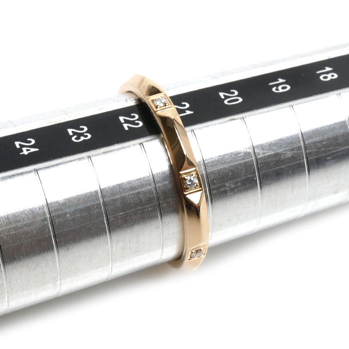 TIFFANY&Co. ティファニー K18PG ピンクゴールド トゥルー リング・指輪 67133927 21号 3.8g メンズ【中古】