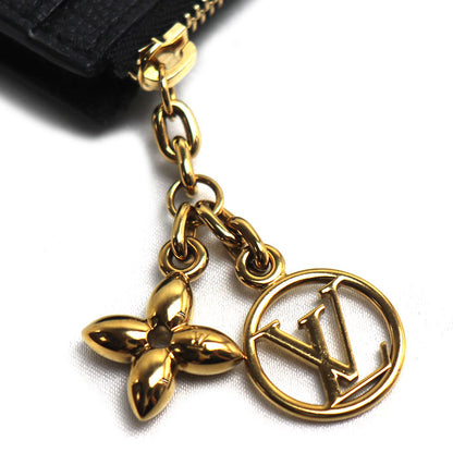 LOUIS VUITTON ルイ・ヴィトン ポルトカルトフローラ コインケース モノグラムアンプラント ノワール M82639 ICチップ レディース【中古】