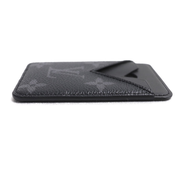 LOUIS VUITTON ルイ・ヴィトン ポルトカルト マグネット カードケース エクリプス ブラック M12602 ME0255 メンズ【中古】【美品】