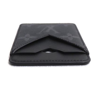 LOUIS VUITTON ルイ・ヴィトン ポルトカルト マグネット カードケース エクリプス ブラック M12602 ME0255 メンズ【中古】【美品】