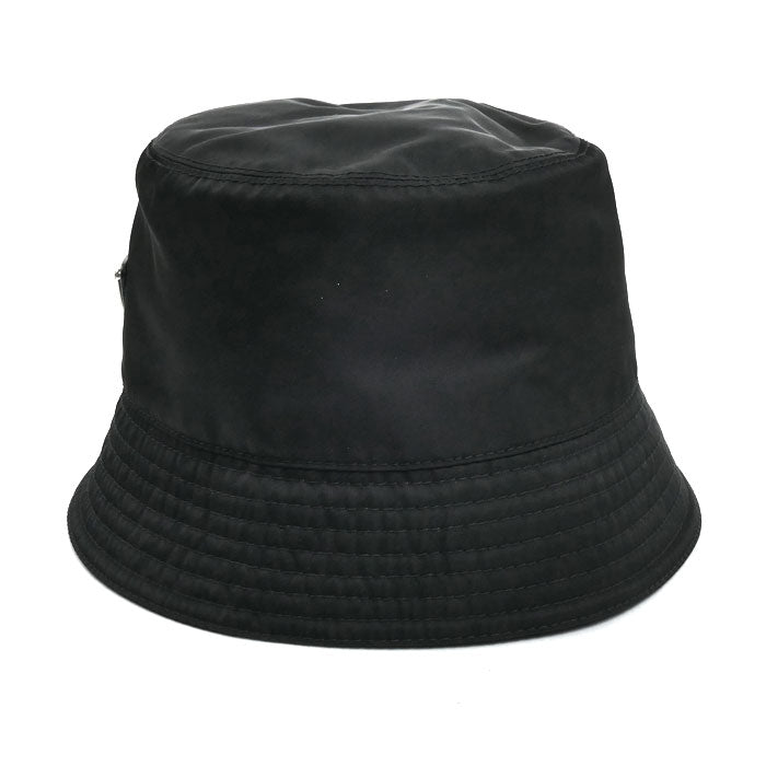 PRADA プラダ Re-Nylon バケットハット ハット ブラック 1HC137_2DMI_F0002 S ユニセックス【中古】【美品】