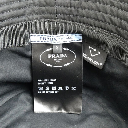 PRADA プラダ Re-Nylon バケットハット ハット ブラック 1HC137_2DMI_F0002 S ユニセックス【中古】【美品】