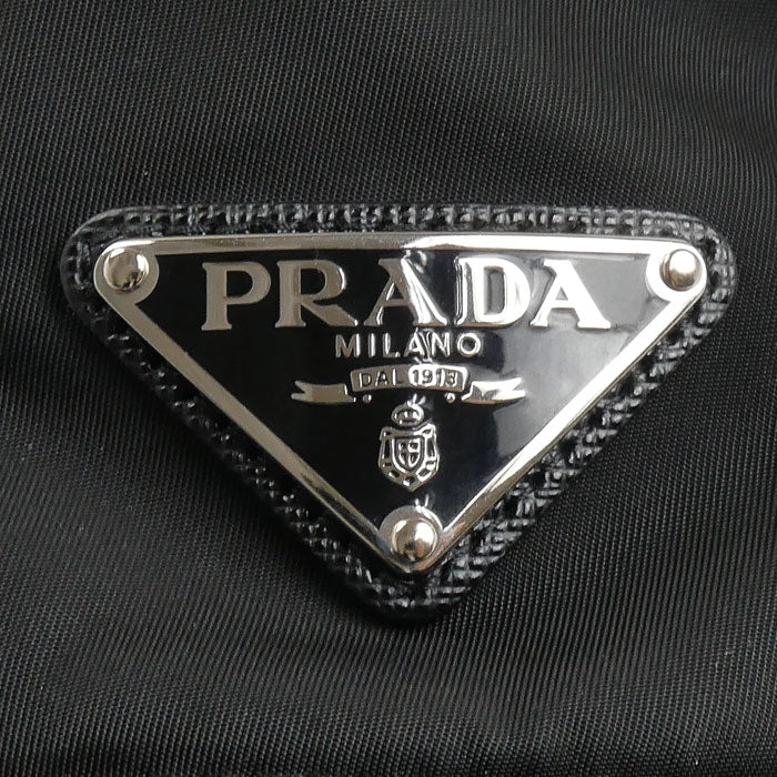 PRADA プラダ Re-Nylon バケットハット ハット ブラック 1HC137_2DMI_F0002 S ユニセックス【中古】【美品】