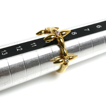 LOUIS VUITTON ルイ・ヴィトン GP ラインストーン リング ルイゼット シグネチャー リング・指輪 M1439S TE4213 9号 レディース【中古】