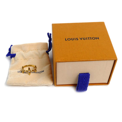 LOUIS VUITTON ルイ・ヴィトン GP ラインストーン リング ルイゼット シグネチャー リング・指輪 M1439S TE4213 9号 レディース【中古】