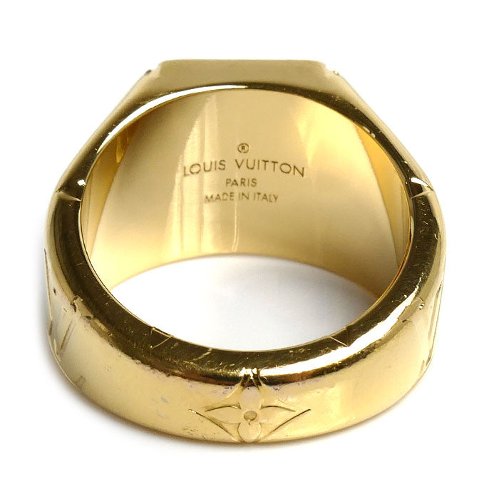 LOUIS VUITTON ルイ・ヴィトン GP モノグラム シグネットリング リング・指輪 M80191 DI0231 21号 メンズ【中古】