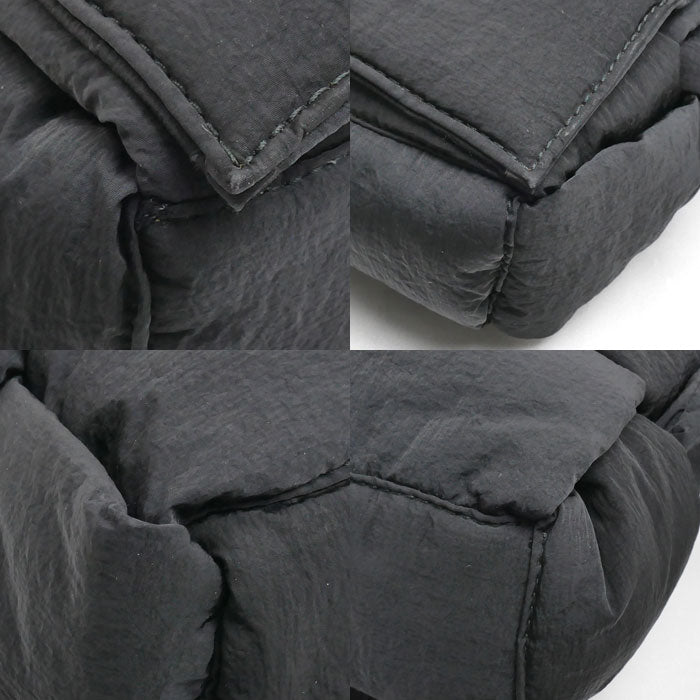 BOTTEGAVENETA ボッテガヴェネタ パデッド テック カセット ショルダーバッグ ブラック 628951 VB081 8803 レディース【中古】【美品】