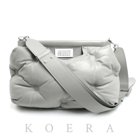 MAISON MARGIELA メゾンマルジェラ グラム スラムクラシック ミディアム ショルダーバッグ グレー SB1WG0034 IC ユニセックス【中古】【美品】