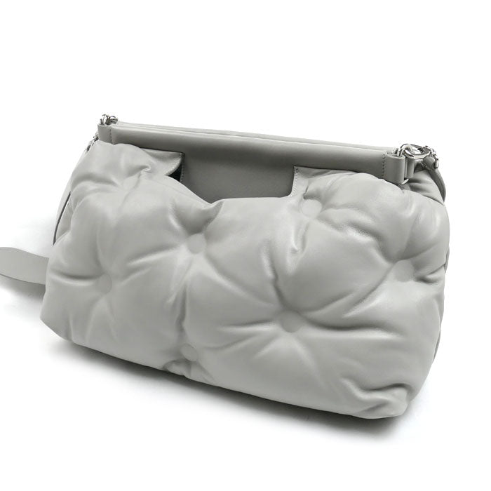 MAISON MARGIELA メゾンマルジェラ グラム スラムクラシック ミディアム ショルダーバッグ グレー SB1WG0034 IC ユニセックス【中古】【美品】