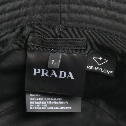 PRADA プラダ Re-Nylon バケットハット ハット ブラック 2HC137_2DMI_F0002 L ユニセックス【中古】【美品】
