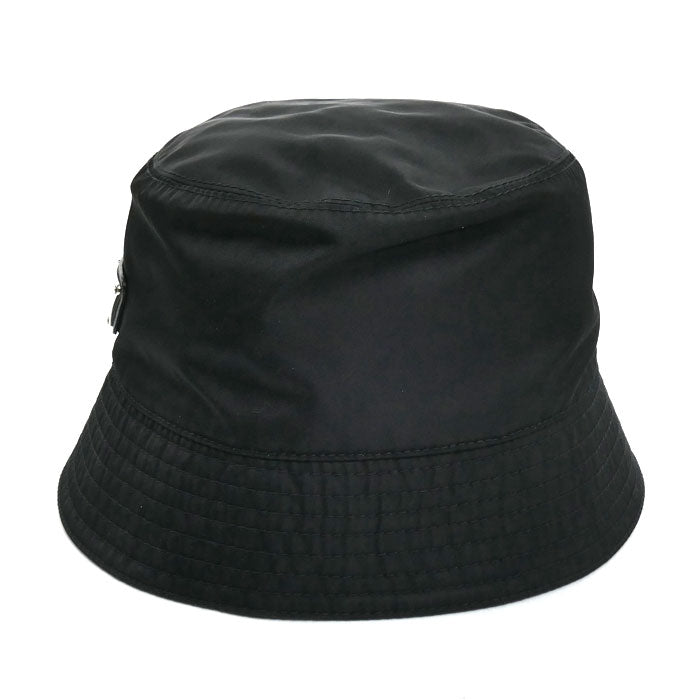 PRADA プラダ Re-Nylon バケットハット ハット ブラック 1HC137_2DMI_F0002 M ユニセックス【中古】