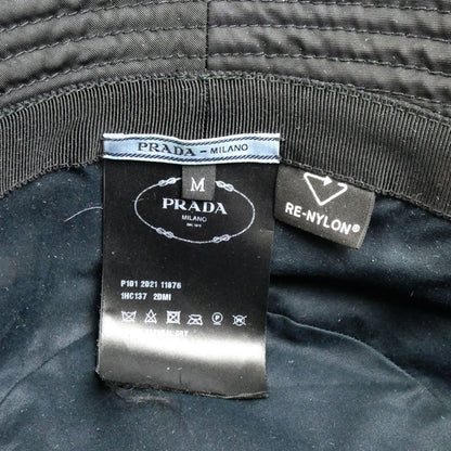 PRADA プラダ Re-Nylon バケットハット ハット ブラック 1HC137_2DMI_F0002 M ユニセックス【中古】