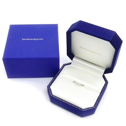 Vendome Aoyama ヴァンドーム青山 Pt997 ハーフエタニティ リング・指輪 ダイヤモンド0.20ct 6号 2.4g レディース【中古】【美品】