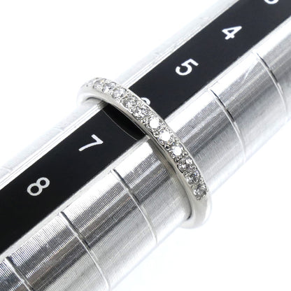 Vendome Aoyama ヴァンドーム青山 Pt997 ハーフエタニティ リング・指輪 ダイヤモンド0.20ct 6号 2.4g レディース【中古】【美品】