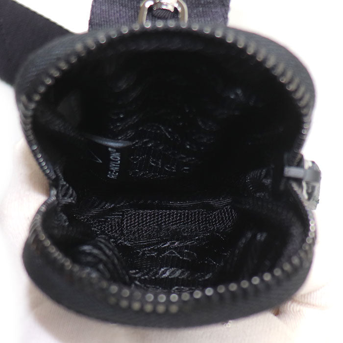 PRADA プラダ テスート ショルダーバッグ ブラック 2VD043 2DMH F0002 IC ユニセックス【中古】【美品】