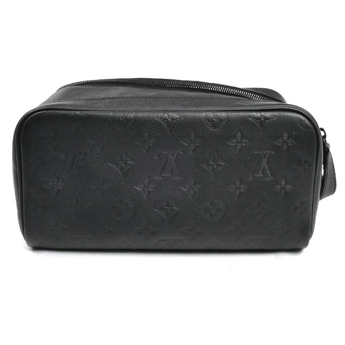 LOUIS VUITTON ルイ・ヴィトン ドップキット セカンドバッグ モノグラムシャドウ ウルトラブラック M12645 IC メンズ【中古】【美品】