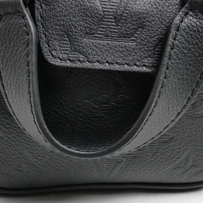 LOUIS VUITTON ルイ・ヴィトン ドップキット セカンドバッグ モノグラムシャドウ ウルトラブラック M12645 IC メンズ【中古】【美品】