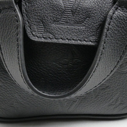 LOUIS VUITTON ルイ・ヴィトン ドップキット セカンドバッグ モノグラムシャドウ ウルトラブラック M12645 IC メンズ【中古】【美品】