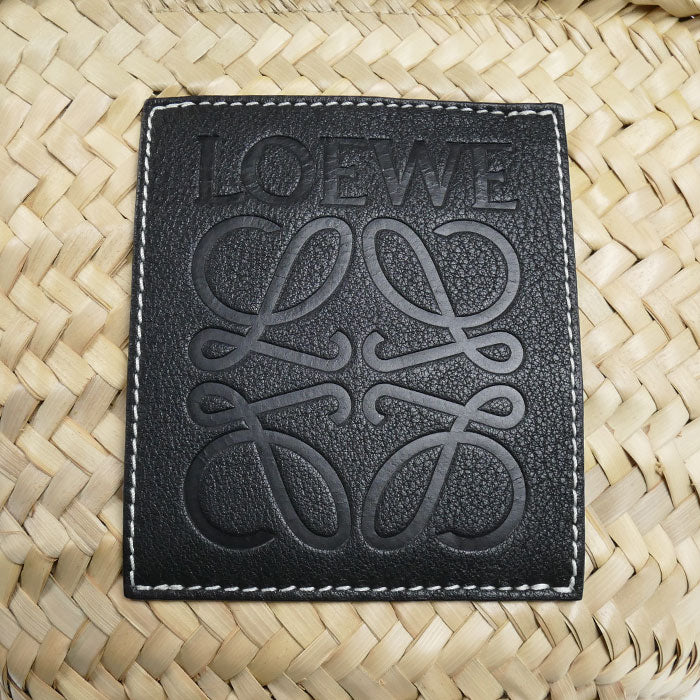 LOEWE ロエベ ドローストリング バケットバッグ ショルダーバッグ ナチュラル/ブラック A223222X01 レディース【中古】【美品】