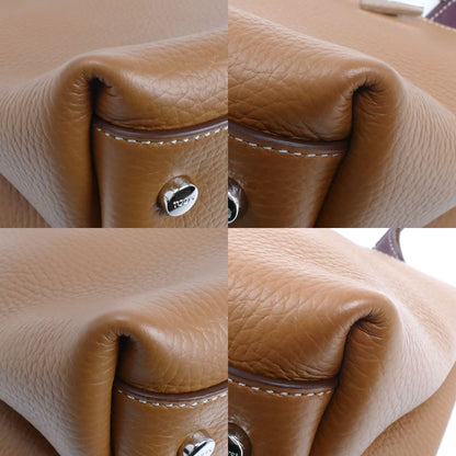 TOD’S トッズ Tタイムレス マイクロ ハンドバッグ ブラウン XBWAPAEL000QRI9P13 レディース【中古】【美品】