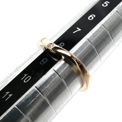 CARTIER カルティエ K18PG ピンクゴールド バレリーナ カーブ ウェディング リング・指輪 B4098648 ダイヤモンド 8号 48 2.3g レディース【中古】【美品】