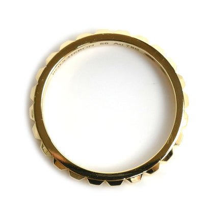 Boucheron ブシュロン K18YG イエローゴールド クルドパリ ミディアム リング・指輪 JAL00008 14.5号 55 3.8g レディース【中古】