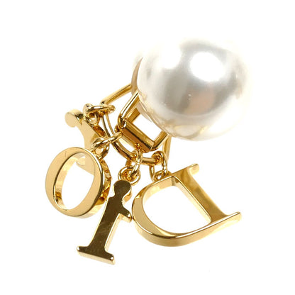 Dior ディオール GP ラインストーン フェイクパール トライバル ディオール クリップイヤリング イヤリング E4734WOMCY_D319 レディース【中古】【美品】