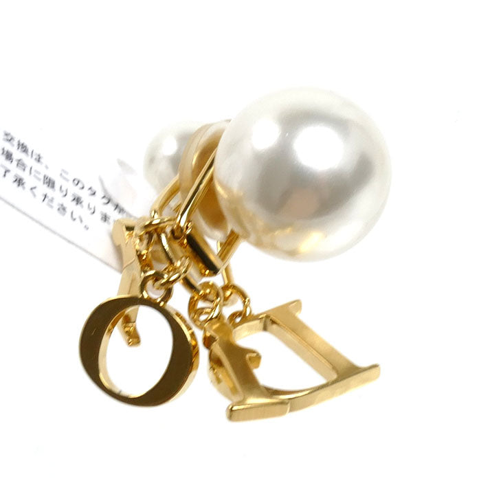 Dior ディオール GP ラインストーン フェイクパール トライバル ディオール クリップイヤリング イヤリング E4734WOMCY_D319 レディース【中古】【美品】