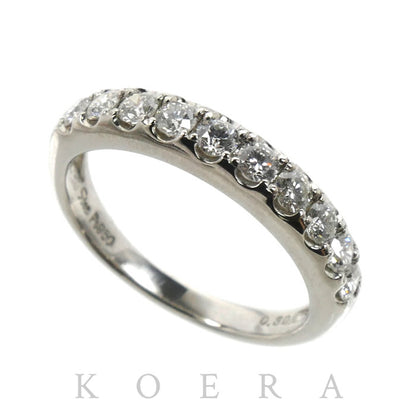 STAR JEWELRY スタージュエリー Pt950プラチナ リング・指輪 ダイヤモンド0.30ct 7号 3.5g レディース【中古】【美品】