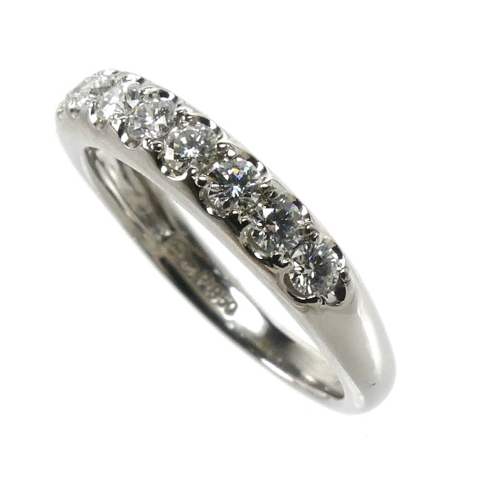 STAR JEWELRY スタージュエリー Pt950プラチナ リング・指輪 ダイヤモンド0.30ct 7号 3.5g レディース【中古】【美品】