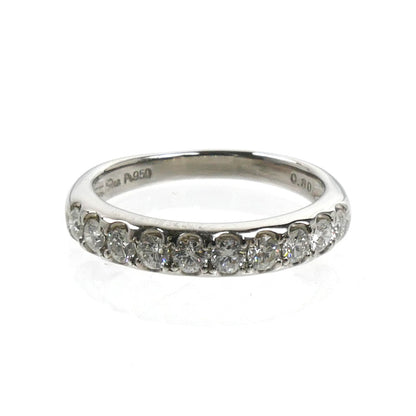 STAR JEWELRY スタージュエリー Pt950プラチナ リング・指輪 ダイヤモンド0.30ct 7号 3.5g レディース【中古】【美品】