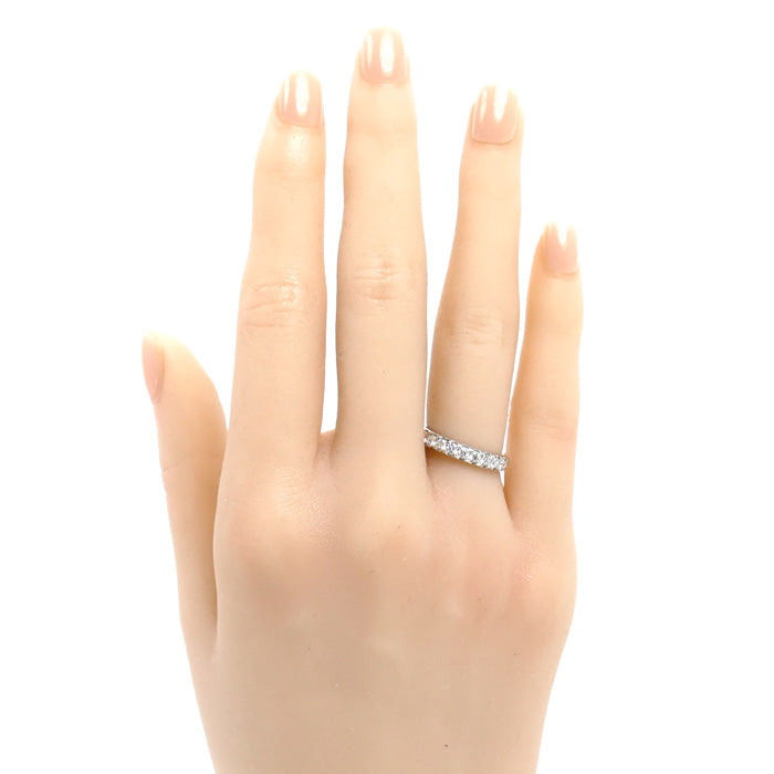 STAR JEWELRY スタージュエリー Pt950プラチナ リング・指輪 ダイヤモンド0.30ct 7号 3.5g レディース【中古】【美品】