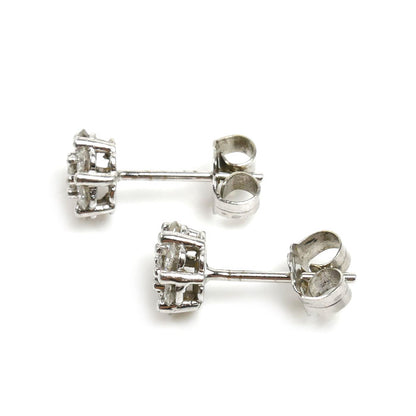 Ponte Vecchio ポンテヴェキオ K18WG ホワイトゴールド ピアス ダイヤモンド0.52ct 1.5g レディース【中古】