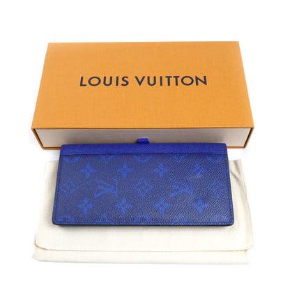 LOUIS VUITTON ルイ・ヴィトン ポルトフォイユ・ブラザ 長財布 タイガラマ コバルト M30297 IC メンズ【中古】