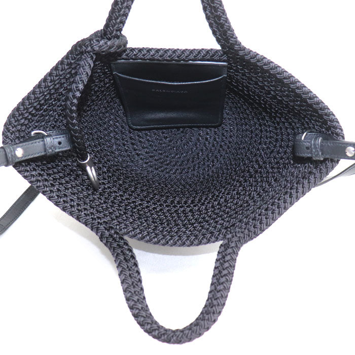 BALENCIAGA バレンシアガ イビザ スモール 2Wayショルダーバッグ ブラック 695612 レディース【中古】