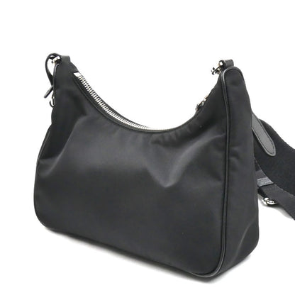 PRADA プラダ Re-Edition 2005 Re-Nylon ショルダーバッグ ブラック 1BH204_R064_F0002 レディース【中古】