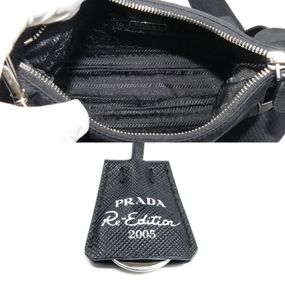 PRADA プラダ Re-Edition 2005 Re-Nylon ショルダーバッグ ブラック 1BH204_R064_F0002 レディース【中古】
