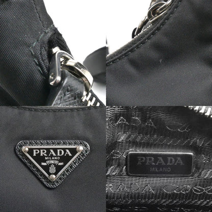 PRADA プラダ Re-Edition 2005 Re-Nylon ショルダーバッグ ブラック 1BH204_R064_F0002 レディース【中古】