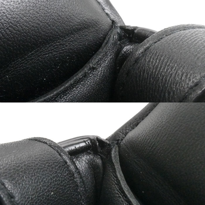 BOTTEGAVENETA ボッテガヴェネタ パデット カセット ショルダーバッグ ブラック 591970 レディース【中古】【美品】
