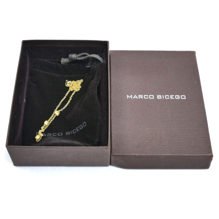 MARCO BICEGO K18YG イエローゴールド マルコビチェゴ SIVIGLIA ネックレス 4.3g 40cm レディース【中古】