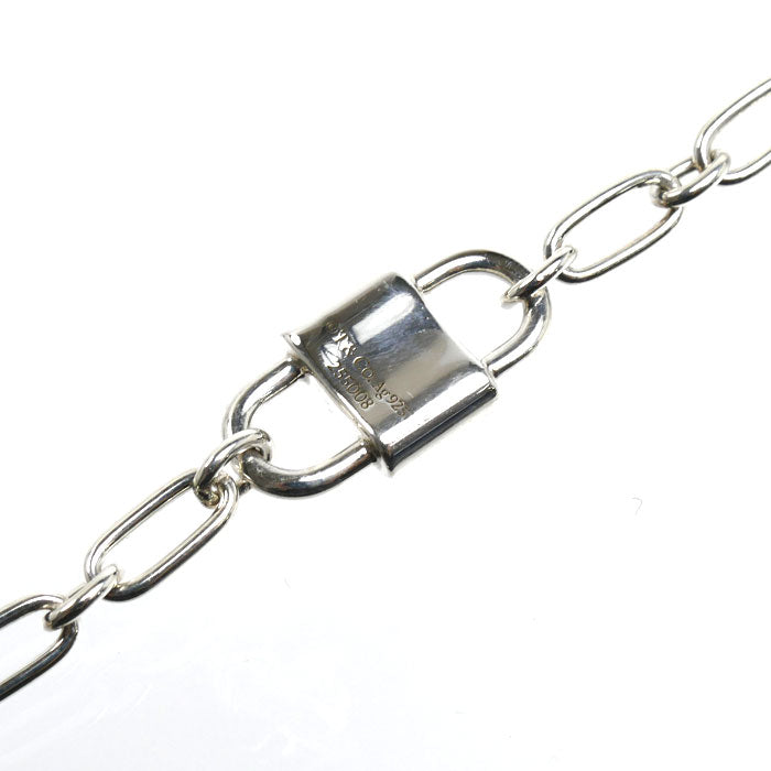 TIFFANY&Co. ティファニー シルバー925 スモール ダブルロック 1837 ブレスレット 73248779 6.3g レディース【中古】