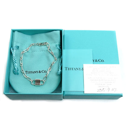 TIFFANY&Co. ティファニー シルバー925 スモール ダブルロック 1837 ブレスレット 73248779 6.3g レディース【中古】