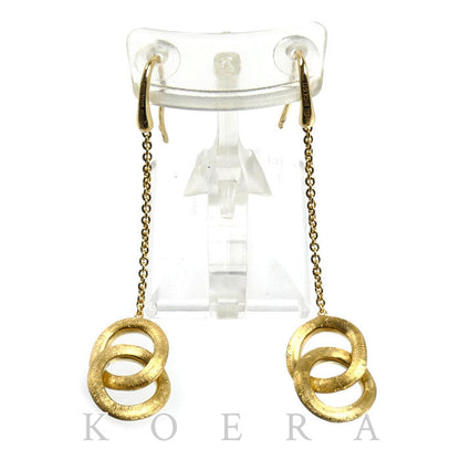 MARCO BICEGO K18YG イエローゴールド マルコビチェゴ マラケシュ ピアス 3.9g レディース【中古】