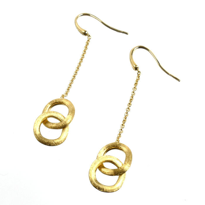 MARCO BICEGO K18YG イエローゴールド マルコビチェゴ マラケシュ ピアス 3.9g レディース【中古】