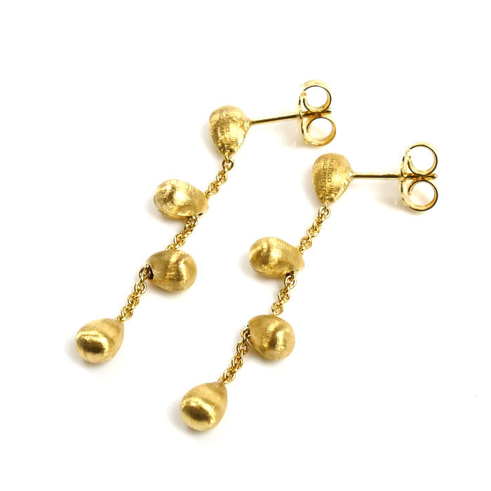 MARCO BICEGO K18YG イエローゴールド マルコ ビチェゴ ピアス 3.2g レディース【中古】