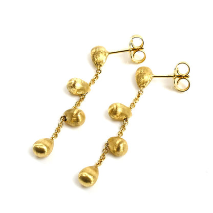 MARCO BICEGO K18YG イエローゴールド マルコ ビチェゴ ピアス 3.2g レディース【中古】