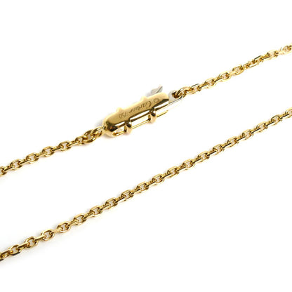 CARTIER カルティエ K18YG イエローゴールド Cハート ネックレス ダイヤモンド 5.3g 39cm レディース【中古】