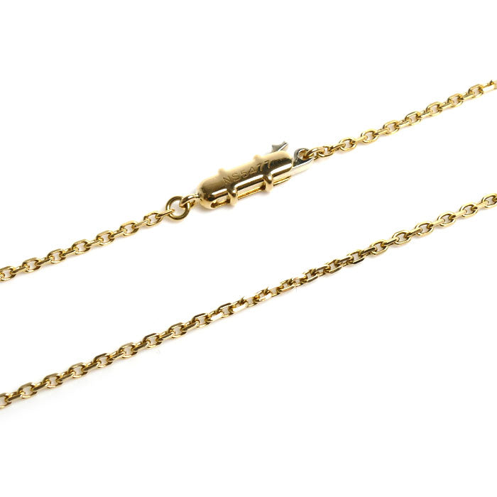 CARTIER カルティエ K18YG イエローゴールド Cハート ネックレス B7008200 ダイヤモンド 5.2g 39cm レディース【中古】